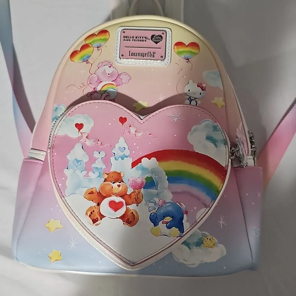 Care Bears & Hello Kitty Colab Loungefly Backpack